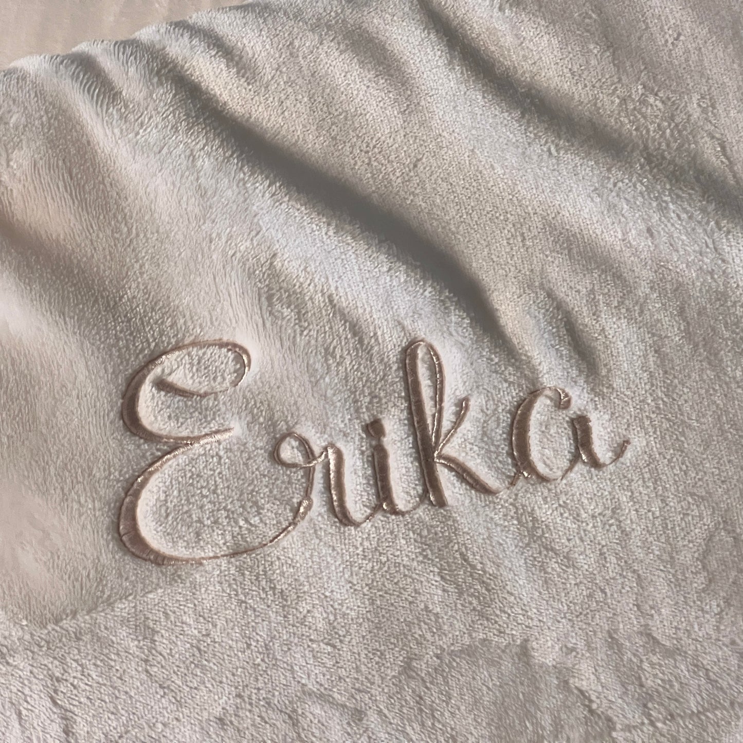 Embroidered Throw (Personalized)