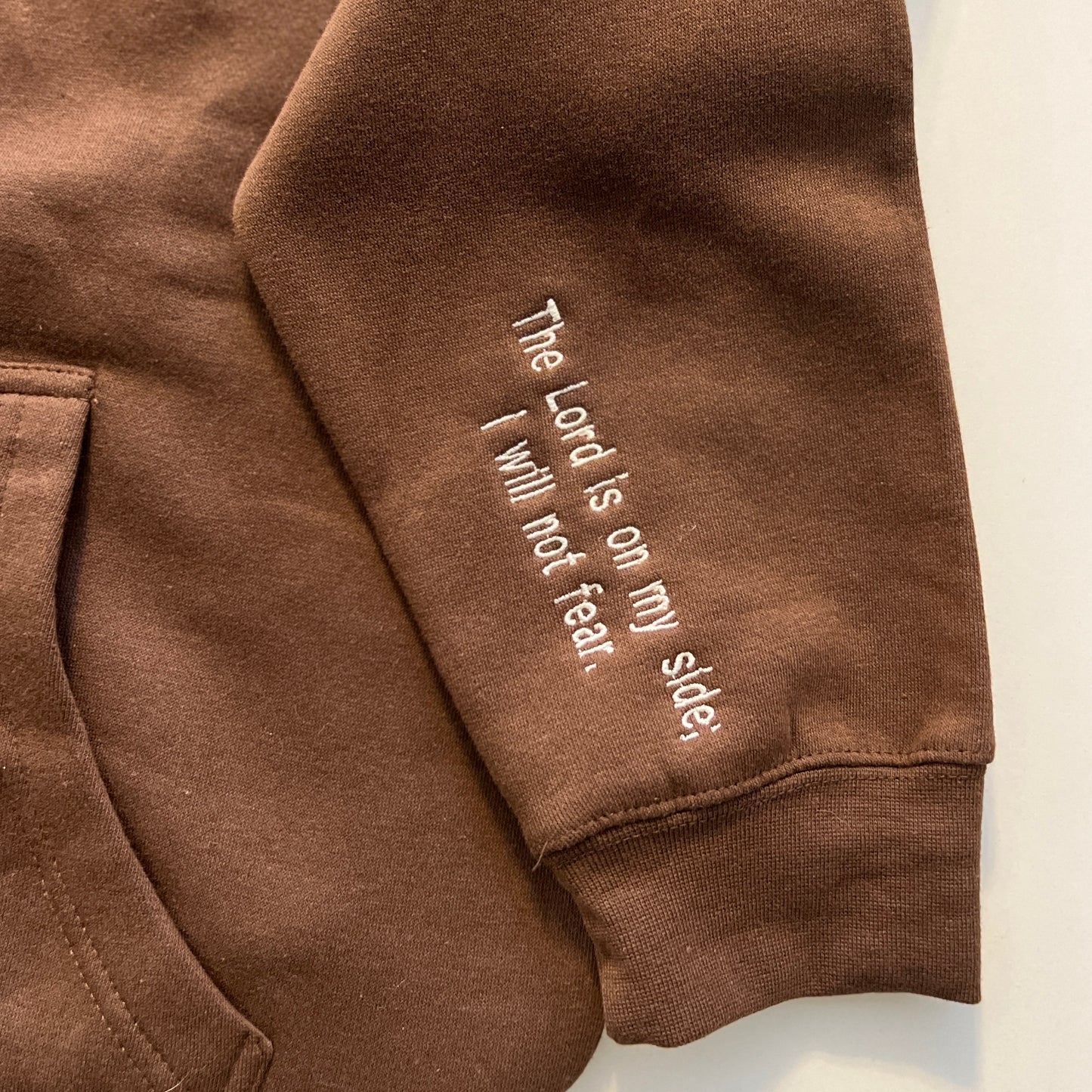 Faith Over Fear Hoodie & Crewneck Sweatshirt – Inspirational Christian Apparel