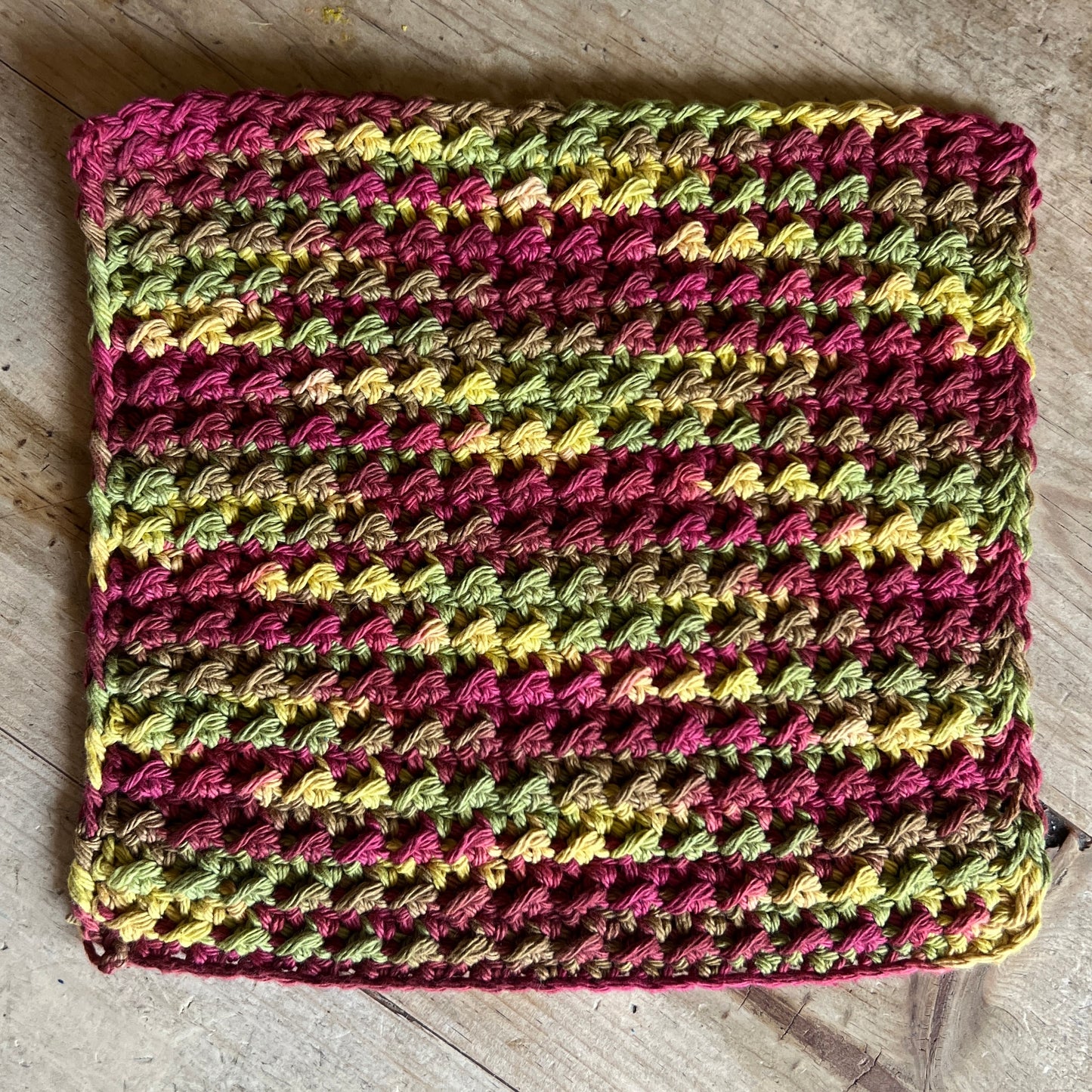 Hand Crocheted 100% Cotton Dishcloth