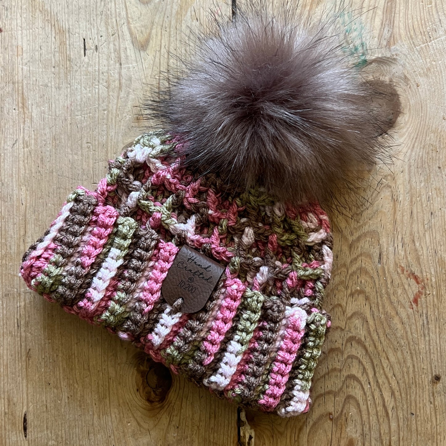 NEWBORN-Crocheted Beanie