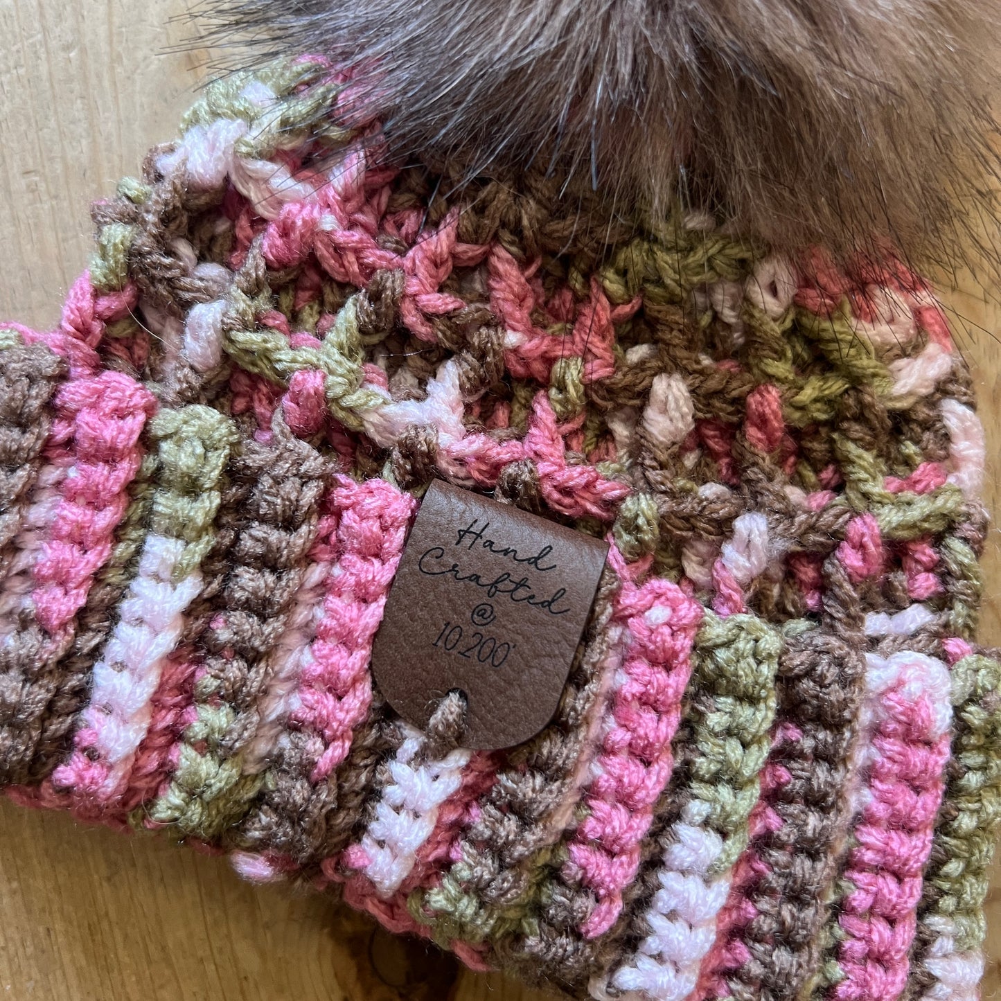 NEWBORN-Crocheted Beanie