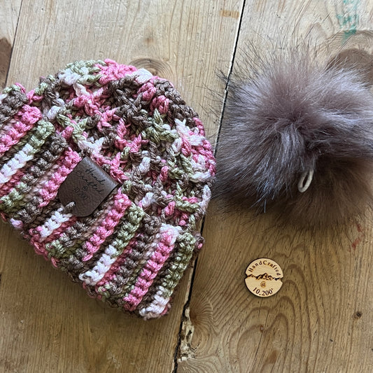 NEWBORN-Crocheted Beanie