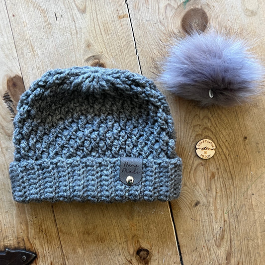 KIDS-Crocheted Beanie, Small