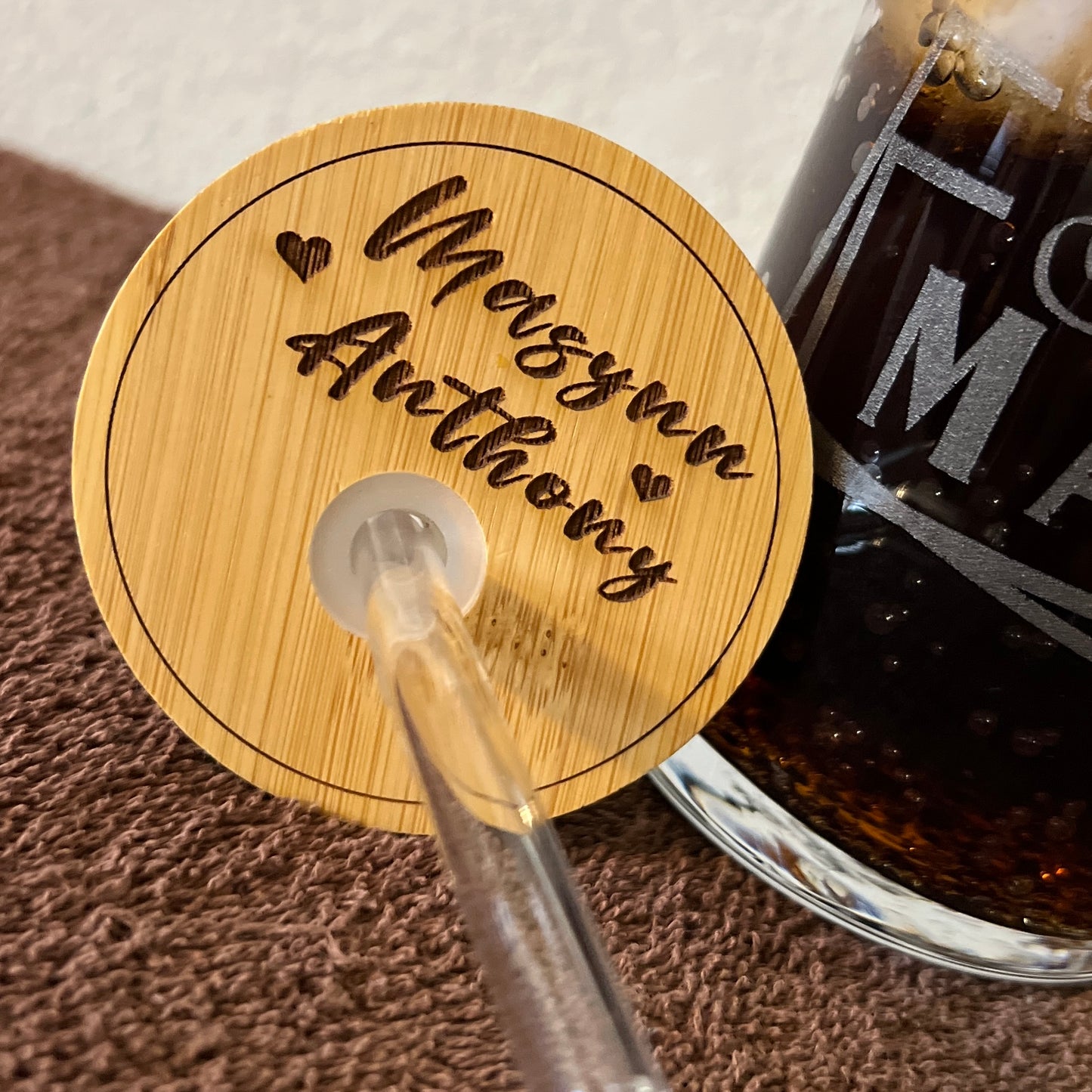 Boy Mama - Glass Can Tumbler