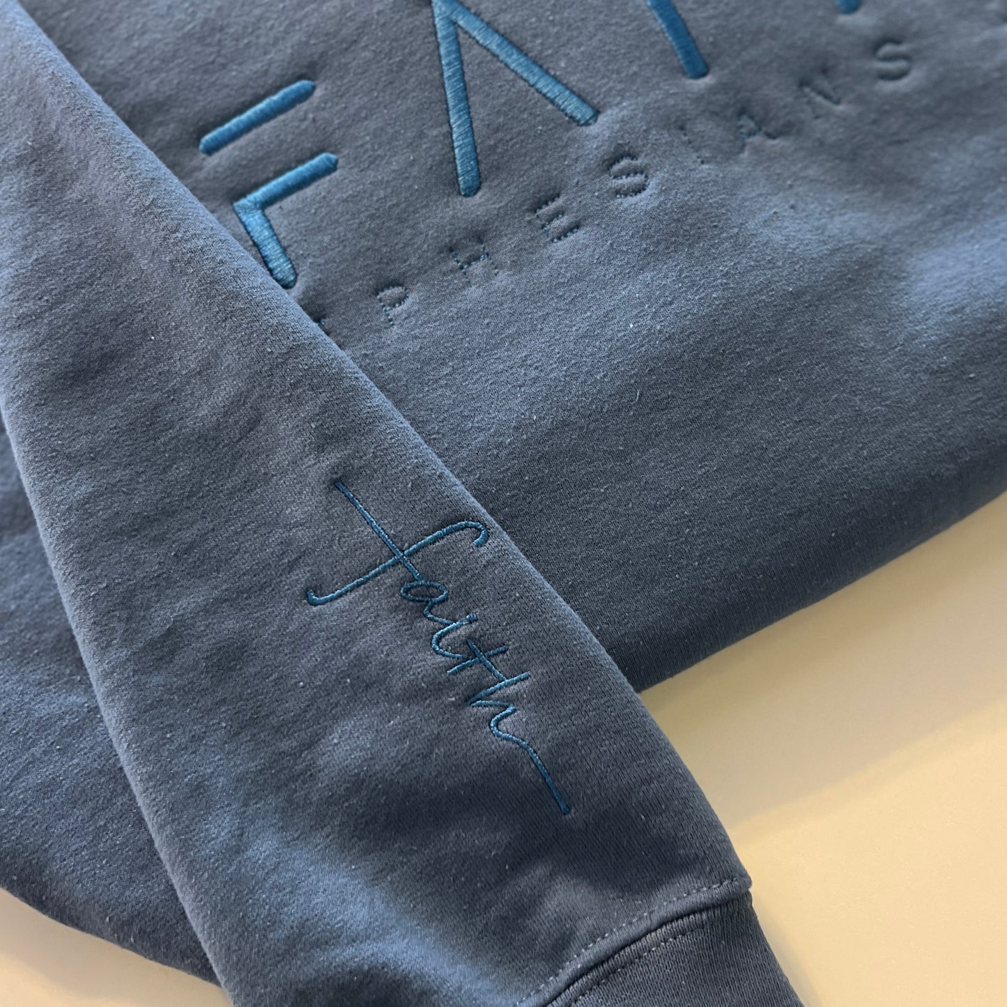 Faith Embroidered T-Shirt – Inspirational Christian Apparel for Everyday Wear