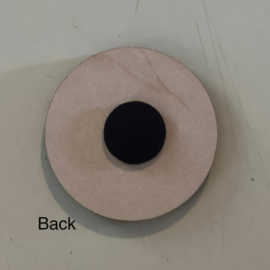 I'm Very Busy - Engraved Wooden Magnet