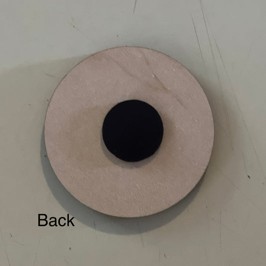 Sassy Since Birth - Engraved Wooden Magnet