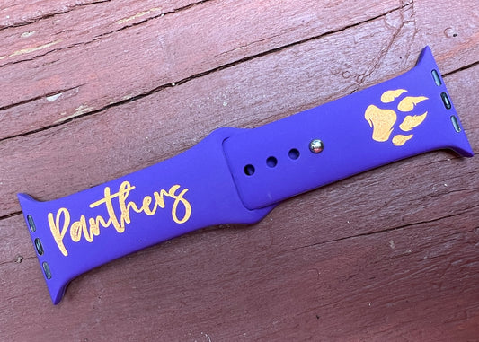 Panther Silicone Watch Band