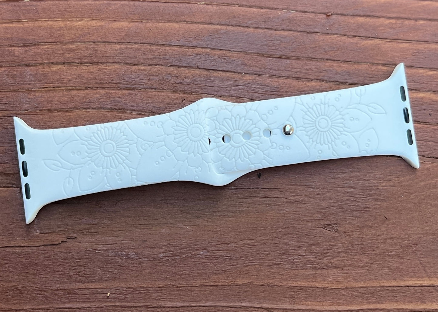 Floral - Silicone Watch Band