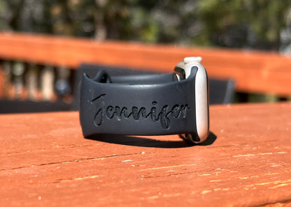Custom Name - Silicone Watch Band