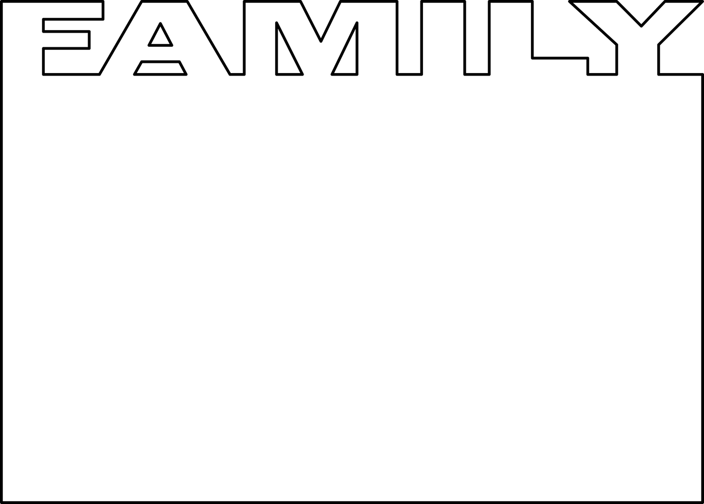 FAMILY Photo, Sublimation BLANK-Unisub Hardwood/One Sided