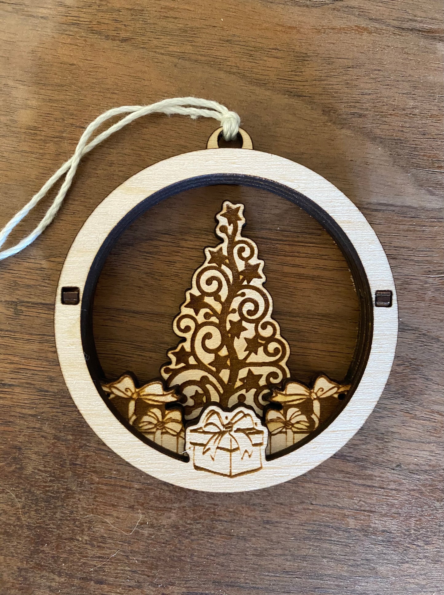 Christmas Ornament- Wood 3D