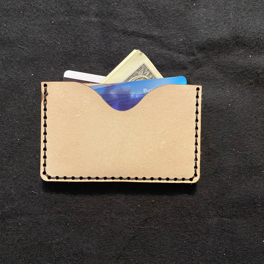 Hand Stitched Minimalist Card Sleeve