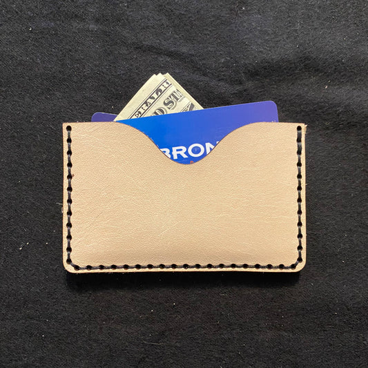 Hand Stitched Minimalist Card Sleeve
