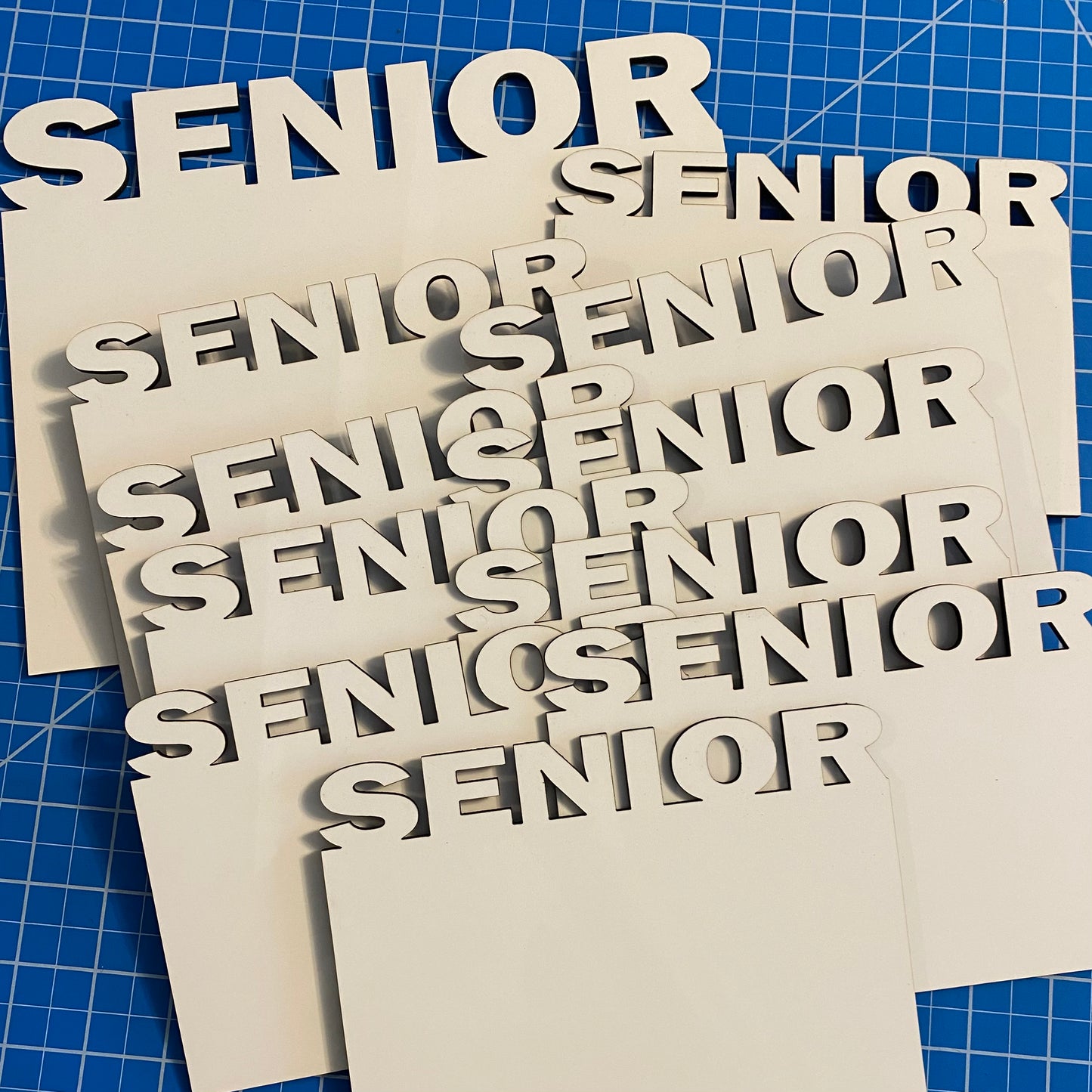 Senior Photo, Sublimation BLANK-Unisub Hardwood/Onesided