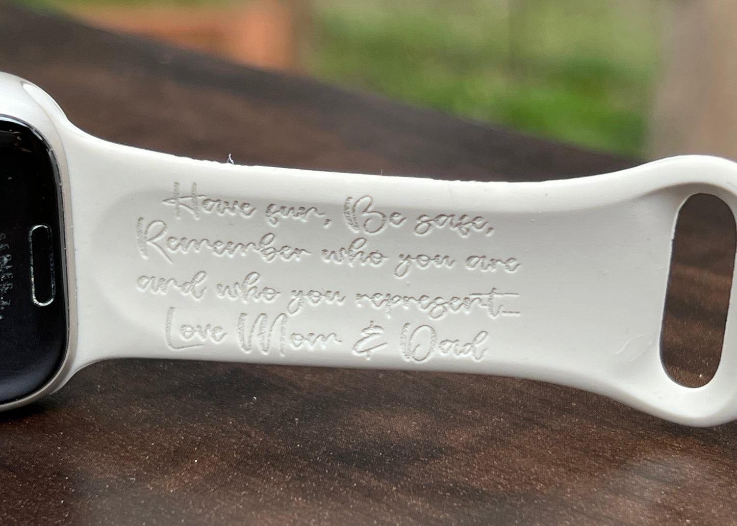 Custom Name - Silicone Watch Band