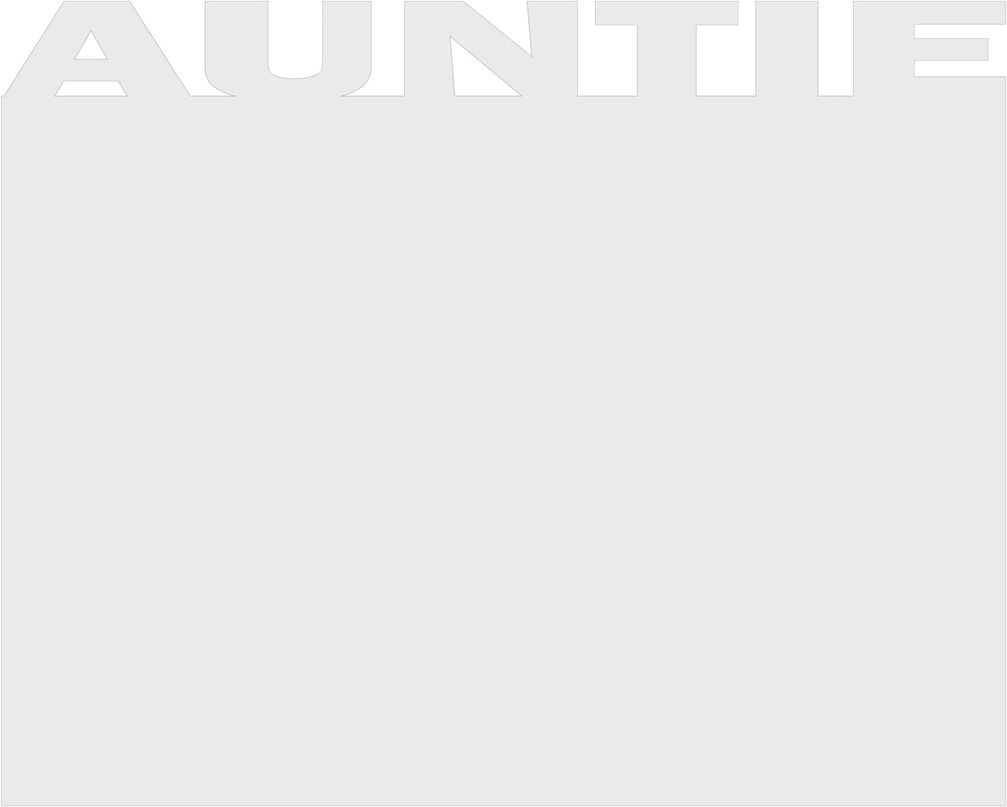 AUNTIE Photo, Sublimation BLANK-Unisub Hardwood/One Sided