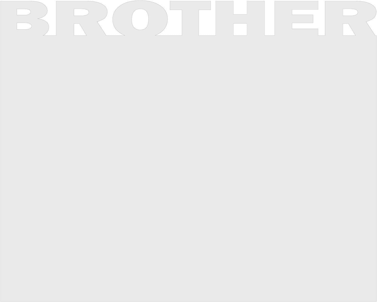BROTHER Photo, Sublimation BLANK-Unisub Hardwood/One Sided