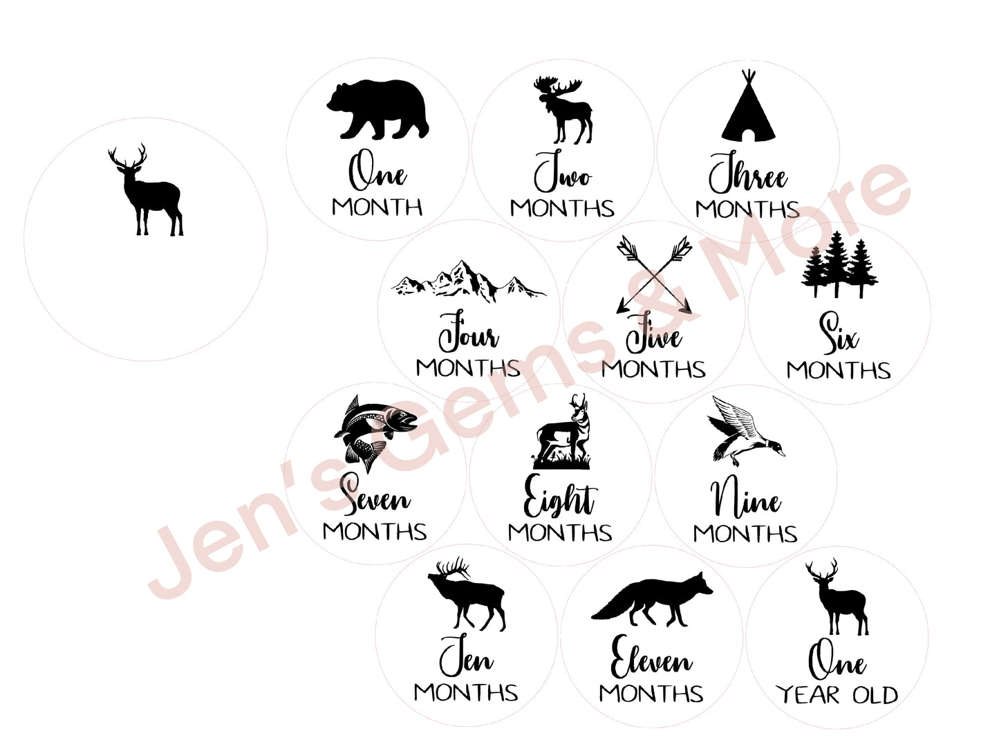 Baby's Milestones-SVG DOWNLOAD