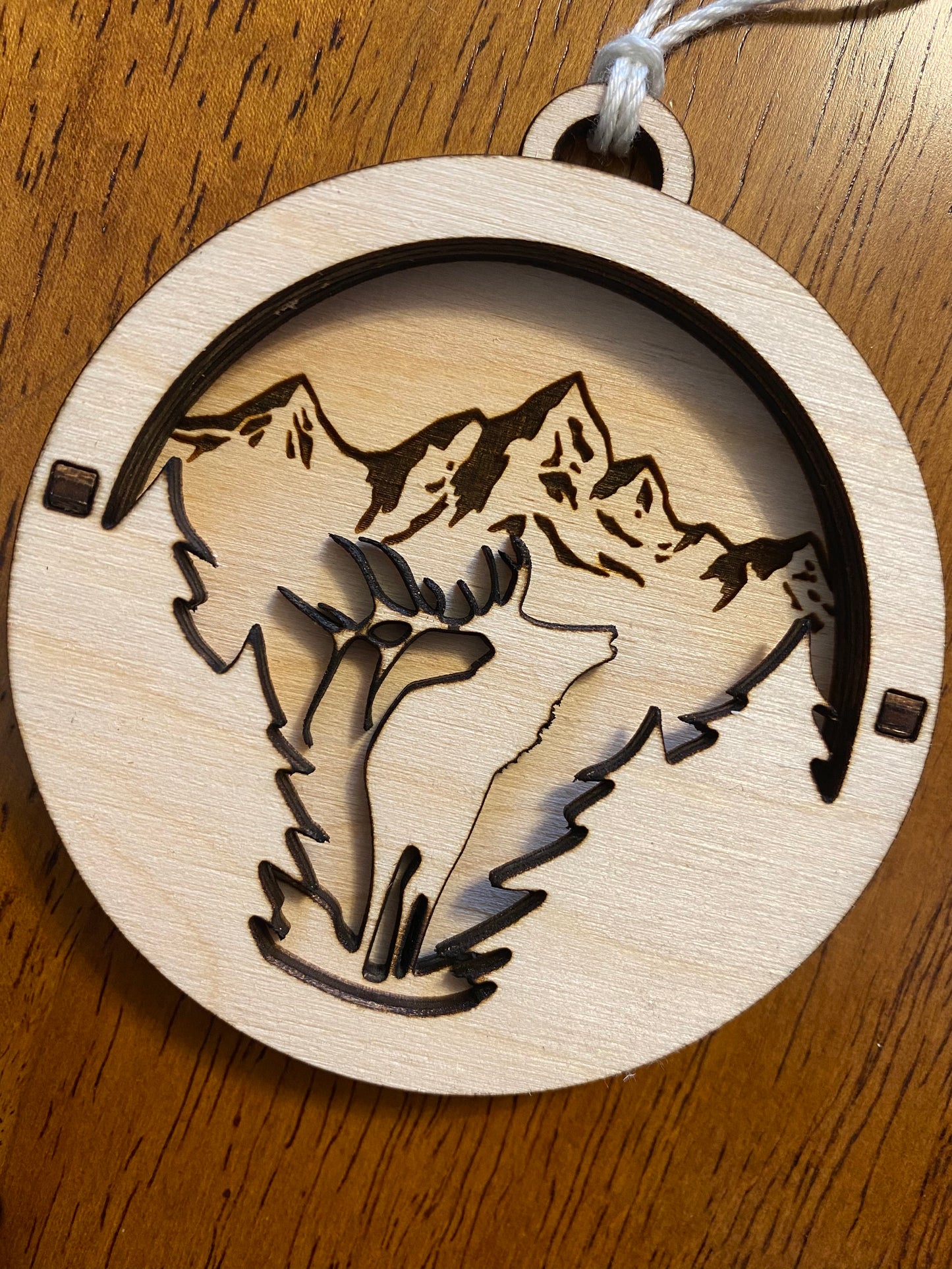 Christmas Ornament- Wood 3D