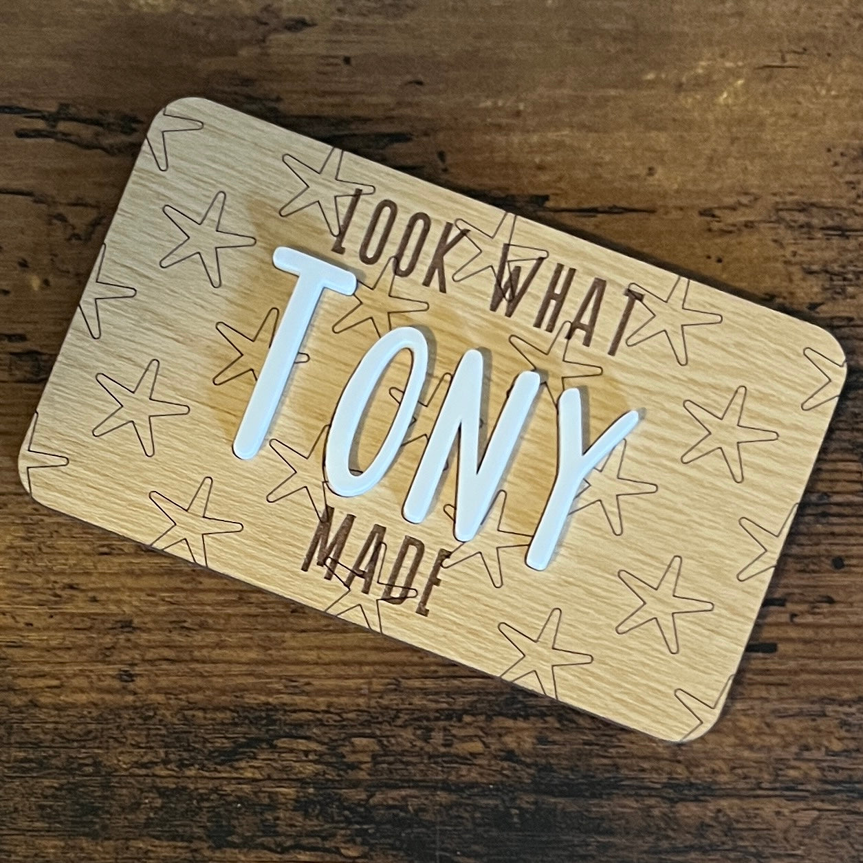 Personalized Masterpiece Magnet – Custom 3D Name