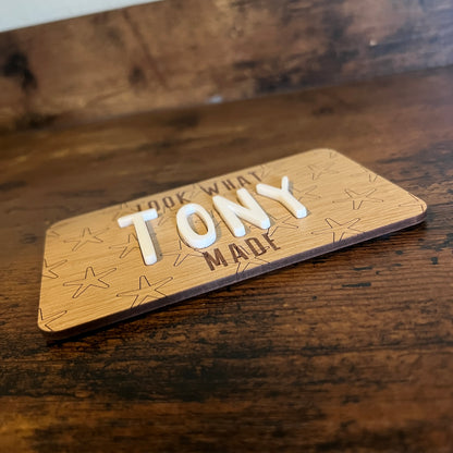 Personalized Masterpiece Magnet – Custom 3D Name