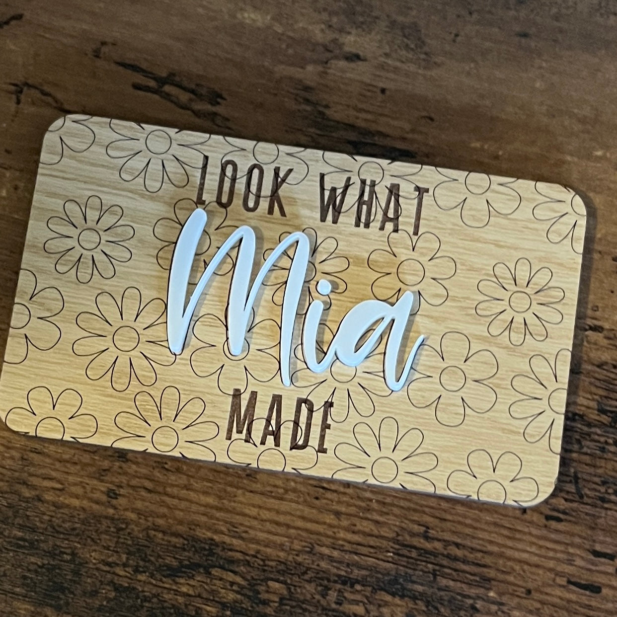Personalized Masterpiece Magnet – Custom 3D Name