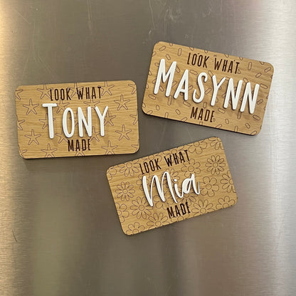 Personalized Masterpiece Magnet – Custom 3D Name