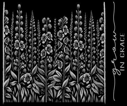 Grow in Grace – 20oz Laser Engraved Skinny Tumbler