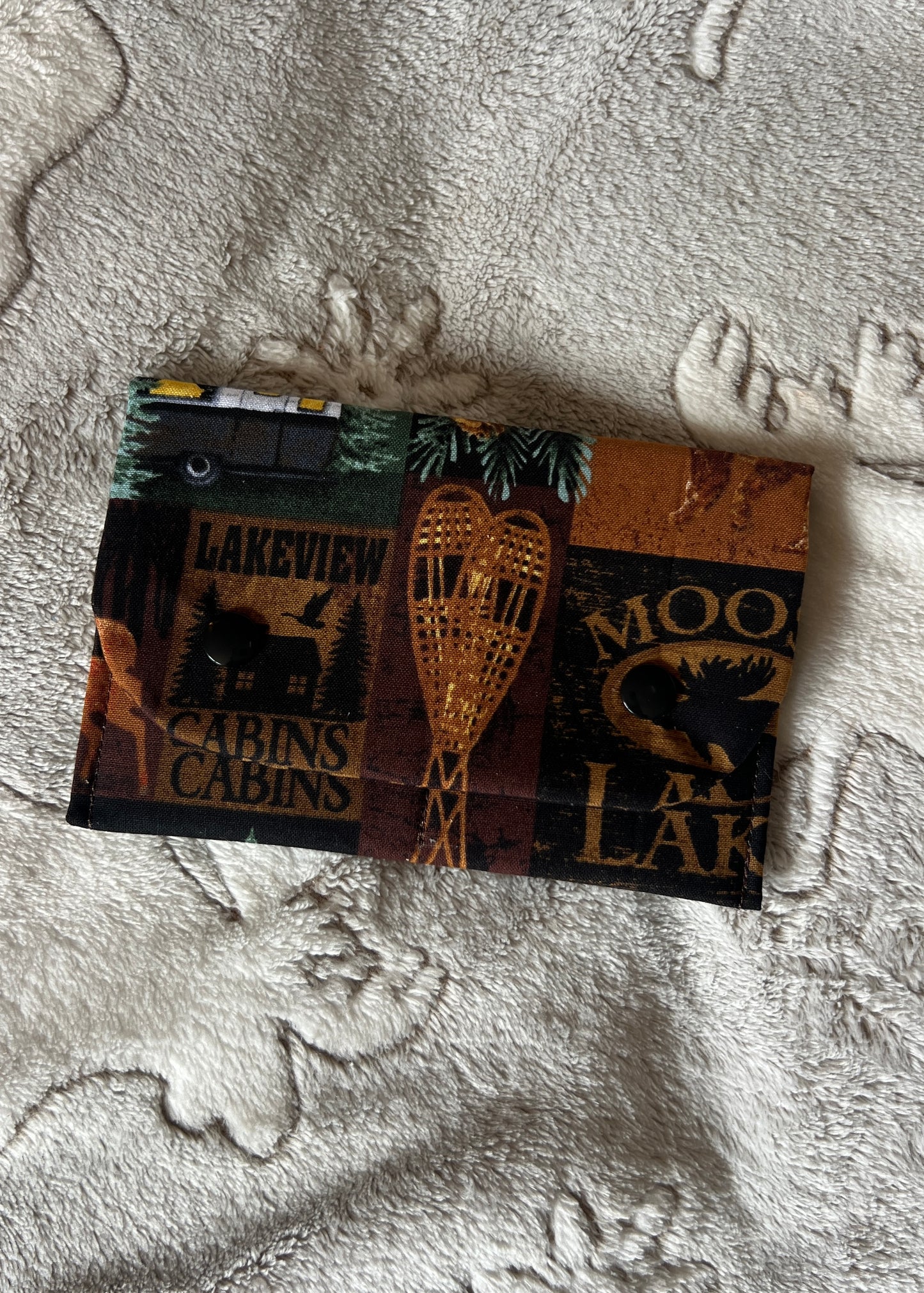 Moose Lake Small Wallet – Rustic Mini Card Holder