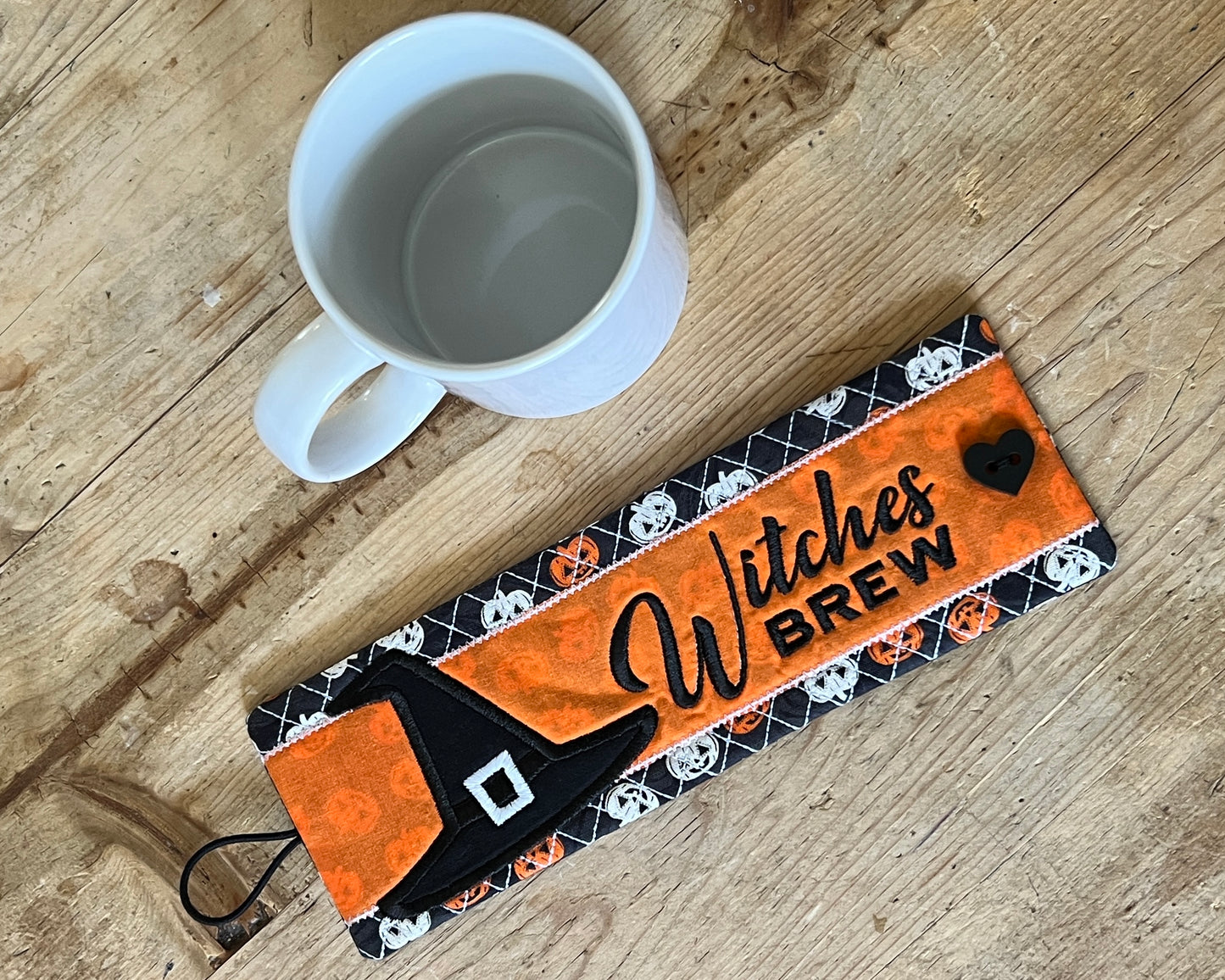 Witches Brew Mug Wrap – Halloween Mug Cozy