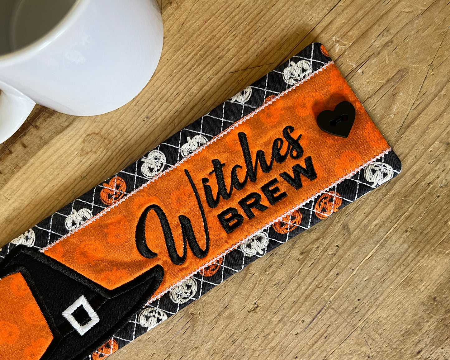 Witches Brew Mug Wrap – Halloween Mug Cozy