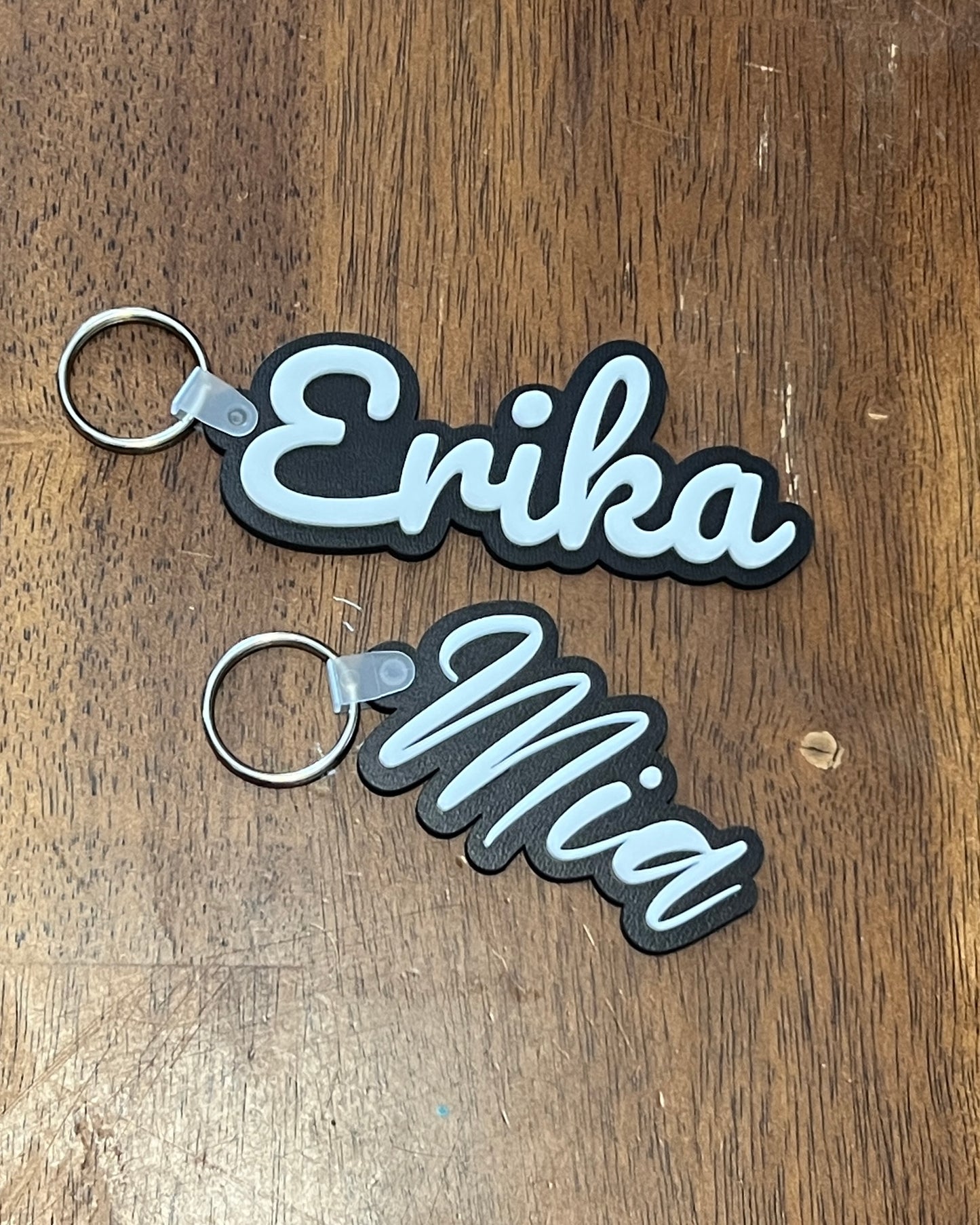 Custom 3D Name Keychain & Backpack Tag – Personalized