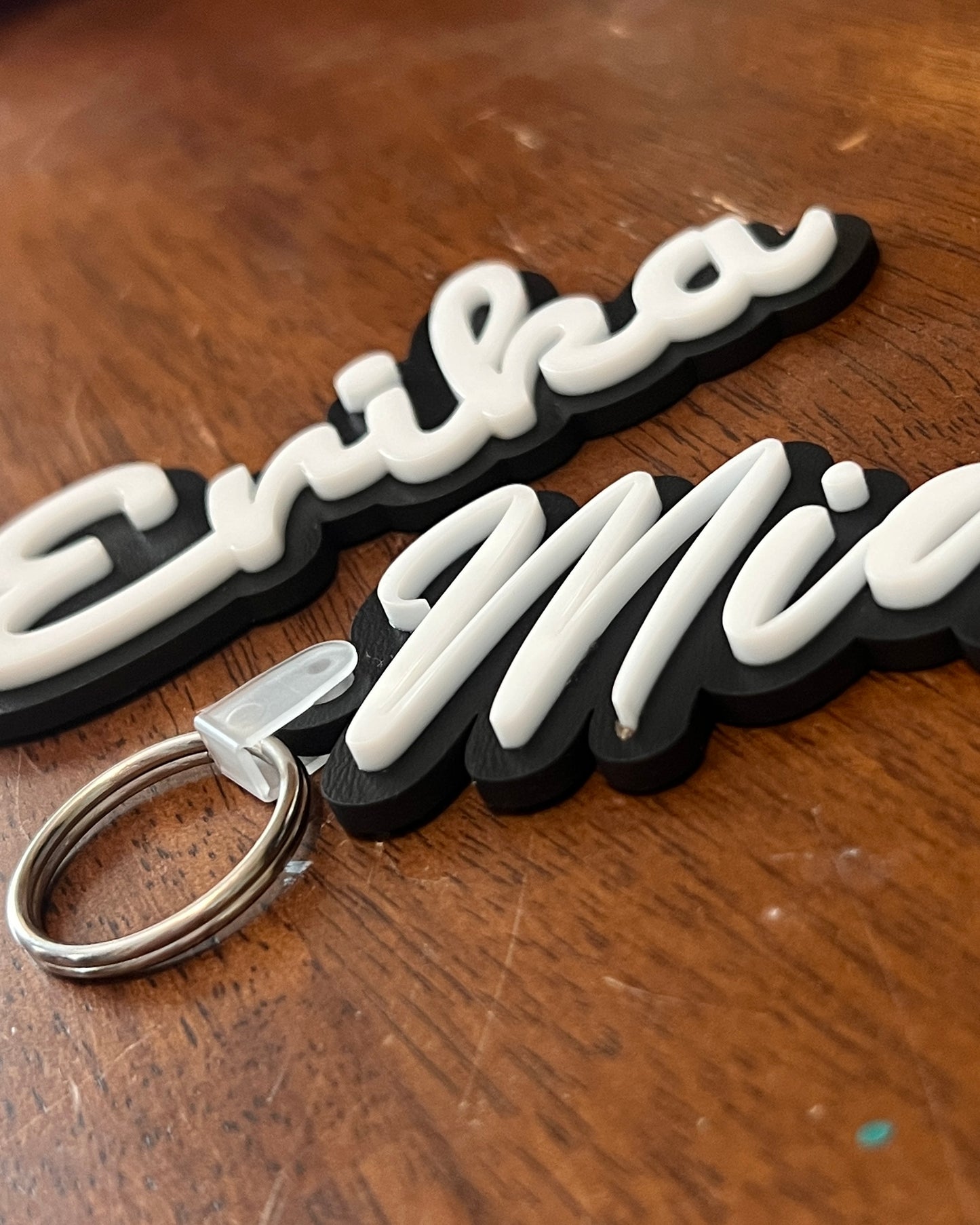Custom 3D Name Keychain & Backpack Tag – Personalized