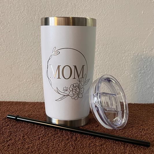 Engraved MOM Tumbler