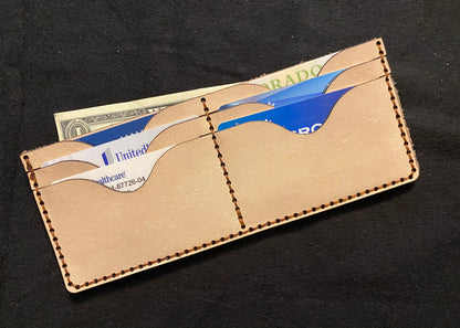 Hand Stitched Long Card Sleeve