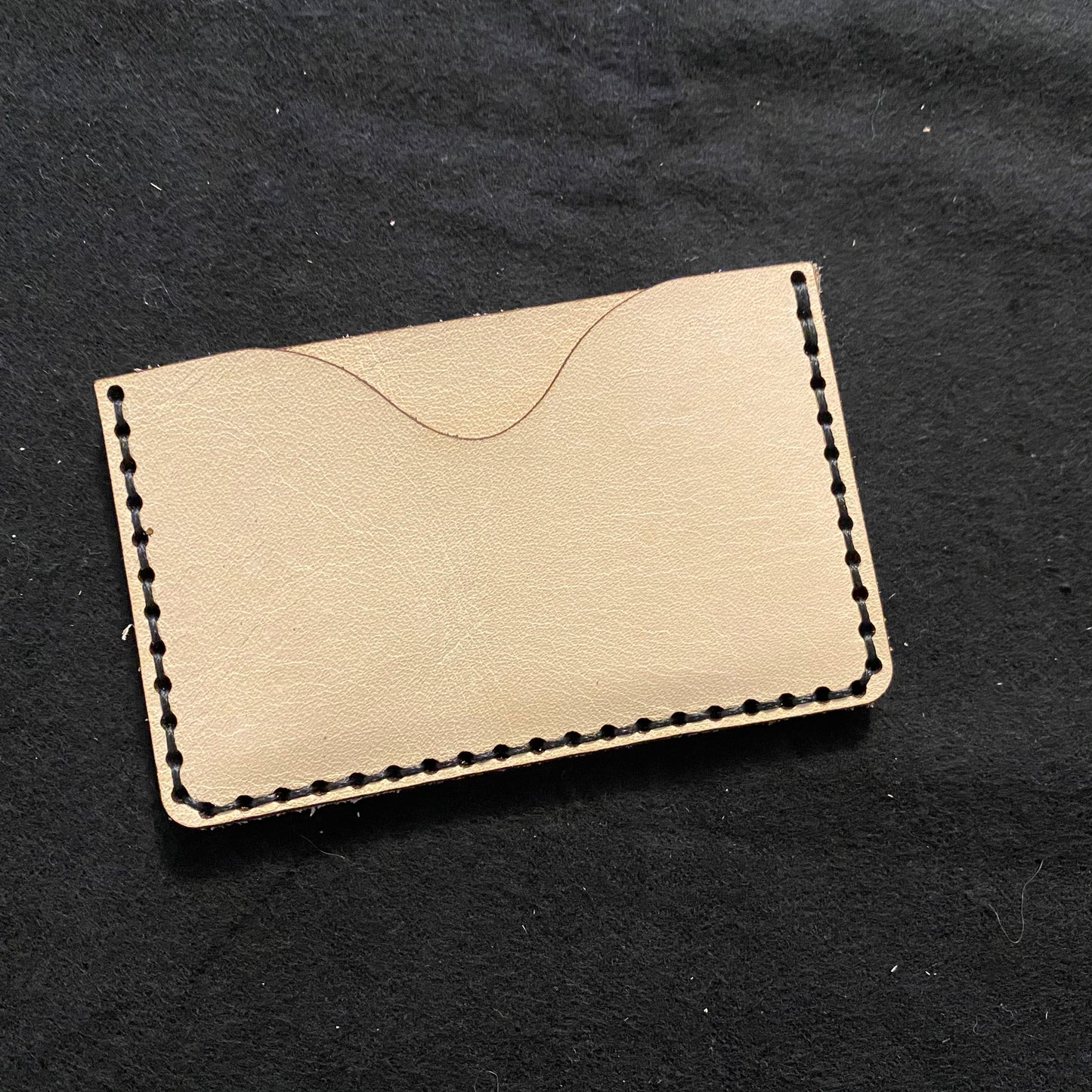 Hand Stitched Minimalist Card Sleeve